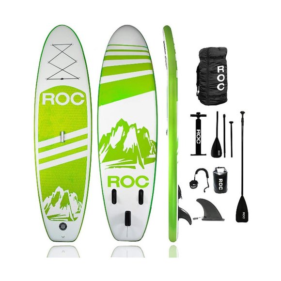 NWT Roc Inflatable Stand Up Paddle Board - Picture 3 of 6